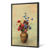 Odilon Redon,Flowers in a Vase circa 1910,large wall art,framed wall art,canvas wall art,large canvas,M2791