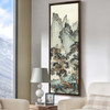 Chen shaomei,Riverside pine scenery,Chinese Landscape Painting,Vertical Narrow Art,large wall art,framed wall art,canvas wall art,M348