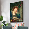 Marie Spartali Stillman,Beatrice,Woman Reading Art,large wall art,framed wall art,canvas wall art,large canvas,M2770
