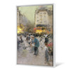 Luigi Loir,A Paris Street Scene,large wall art,framed wall art,canvas wall art,large canvas,M2757