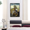 Lucas Cranach,Saint George,large wall art,framed wall art,canvas wall art,large canvas,M2751