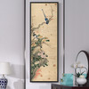 Chen Mei,Birds on branches,Chinese Birds And Flowers Paintings,Vertical Narrow Art,large wall art,framed wall art,canvas wall art,M341