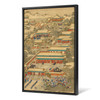 Lang shining,Countries sent gifts to the Chinese emperor ii,Chinese architecture,large wall art,framed wall art,canvas wall art,large,M2733