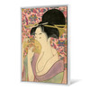 Kitagawa Utamaro,Woman Holding Comb,japanese painting,large wall art,framed wall art,canvas wall art,large canvas,M2723