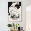 Katsushika Hokusai,Ascending Dragon,Japanese art,large wall art,framed wall art,canvas wall art,large canvas,M2702