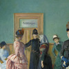 Christian Krohg,Albertine to See the Police Surgeon,art prints,Vintage art,canvas wall art,famous art prints,V1130