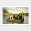 Robert Walker Macbeth,The Ferry,art prints,Vintage art,canvas wall art,famous art prints,V1995