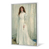 James McNeill Whistler,Symphony in White, No. 1 The White Girl,large wall art,framed wall art,canvas wall art,large canvas,M2607