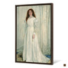 James McNeill Whistler,Symphony in White, No. 1 The White Girl,large wall art,framed wall art,canvas wall art,large canvas,M2607