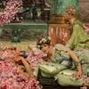 Sir Lawrence Alma-Tadema,The Roses of Heliogabalus,art prints,Vintage art,canvas wall art,famous art prints,V2019