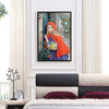 Isabel Oakley Naftel,Little Red Riding Hood,large wall art,framed wall art,canvas wall art,large canvas,M2599
