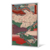 Hiroshige,Yamato hasedera,Cherry blossoms in the temple,japanese painting,large wall art,framed wall art,canvas wall art,large canvas,M2580