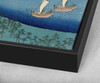 Hiroshige,sailboat on the river ,japanese painting,large wall art,framed wall art,canvas wall art,large canvas,M2567