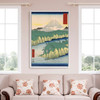 Hiroshige,Hakone no kosui,steep cliff in lake,japanese painting,large wall art,framed wall art,canvas wall art,large canvas,M2526
