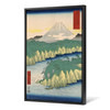Hiroshige,Hakone no kosui,steep cliff in lake,japanese painting,large wall art,framed wall art,canvas wall art,large canvas,M2526