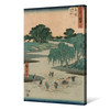 Hiroshige,Fujieda,japanese painting,large wall art,framed wall art,canvas wall art,large canvas,M2520