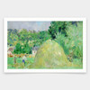 Berthe Morisot,Haystacks at Bougival,art prints,Vintage art,canvas wall art,famous art prints,V1054