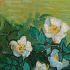 Vincent van Gogh,Wild Roses,art prints,Vintage art,canvas wall art,famous art prints,V2091