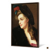 Gustave Jacquet,Portrait of a woman in a hat,large wall art,framed wall art,canvas wall art,large canvas,M2477