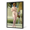 Guillaume Seignac,Before the Fountain,large wall art,framed wall art,canvas wall art,large canvas,M2466