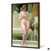 Guillaume Seignac,Before the Fountain,large wall art,framed wall art,canvas wall art,large canvas,M2466