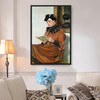 Felix Edouard Vallotton,Woman Reading,large wall art,framed wall art,canvas wall art,large canvas,M2390