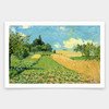 Alfred Sisley,The Cornfield,art prints,Vintage art,canvas wall art,famous art prints,V963
