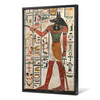 Egyptian art,Mural paintings in the Tomb of Seti,Anubis mural,large wall art,framed wall art,canvas wall art,large canvas,M2369