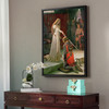 Edmund Blair Leighton,The Accolade,large wall art,framed wall art,canvas wall art,large canvas,M2356