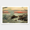 Winslow Homer,west Point, Prout's Neck,art prints,Vintage art,canvas wall art,famous art prints,V2161