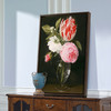 Daniel Seghers,Flowers in a Glass Vase,large wall art,framed wall art,canvas wall art,large canvas,M2348