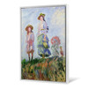 Claude Monet,The Walk,large wall art,framed wall art,canvas wall art,large canvas,M2337