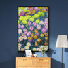 Claude Monet,Massive of Chrysanthemums,large wall art,framed wall art,canvas wall art,large canvas,M2333