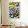 Claude Monet,Massive of Chrysanthemums,large wall art,framed wall art,canvas wall art,large canvas,M2333