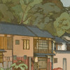 Yoshida Hiroshi,Small Town in Chugoku District,japanese painting,art prints,Vintage art,canvas wall art,famous art prints,V2176