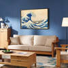 Katsushika Hokusai,The Great Wave Off Kanagawa,Japanese Art,Big Waves,Canvas Print,Canvas Art,Canvas Wall Art,Large Wall Art,P1998