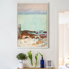 Childe Hassam,low Tide, Isles Of Shoals,large wall art,framed wall art,canvas wall art,large canvas,M2327