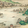 Zhang Ruoai~Panorama Of West Lake Picture,Chinese Mountain Art,art prints,Vintage art,canvas wall art,famous art prints,V2184_