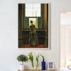Caspar David Friedrich,Woman at a Window, 1822,large wall art,framed wall art,canvas wall art,large canvas,M2306