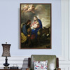 Bartolome Esteban Murillo,Flight into Egypt,large wall art,framed wall art,canvas wall art,large canvas,M2277