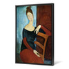 Amedeo Modigliani,The Artist's Wife,large wall art,framed wall art,canvas wall art,large canvas,M2231