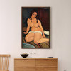 Amedeo Modigliani,Seated Nude, 1917,large wall art,framed wall art,canvas wall art,large canvas,M2230