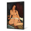 Amedeo Modigliani,Seated Nude, 1917,large wall art,framed wall art,canvas wall art,large canvas,M2230