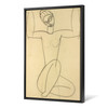 Amedeo Modigliani,Seated Caryatid,large wall art,framed wall art,canvas wall art,large canvas,M2228