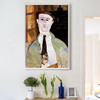 Amedeo Modigliani,Portrait of Paul Guillaume,large wall art,framed wall art,canvas wall art,large canvas,M2224