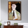 Amedeo Modigliani,Portrait of Paul Guillaume,large wall art,framed wall art,canvas wall art,large canvas,M2224