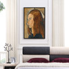 Amedeo Modigliani,Portrait of a Young Woman,large wall art,framed wall art,canvas wall art,large canvas,M2222
