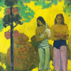 Paul Gauguin,Ruperupe (Tahiti Is a Wonderful Land. Gathering Fruit)1899,art prints,Vintage art,canvas wall art,famous art prints,q2041