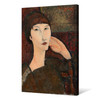 Amedeo Modigliani,Adrienne,Woman with Bangs,large wall art,framed wall art,canvas wall art,large canvas,M2207