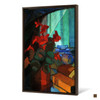 Alvar Cawen,Still Life with a Red Cyclamen,large wall art,framed wall art,canvas wall art,large canvas,M2204
